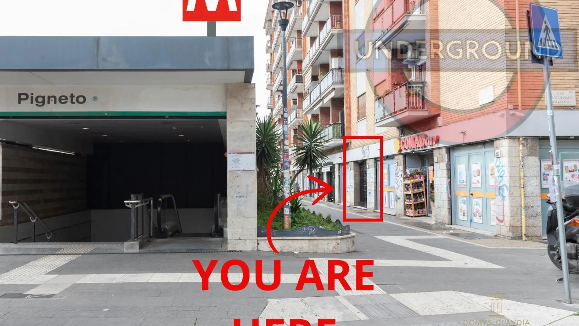 Domvs Clavdia - Metro Station, 8 Min To Center, Roma, 6Pax, A-C Apartment
